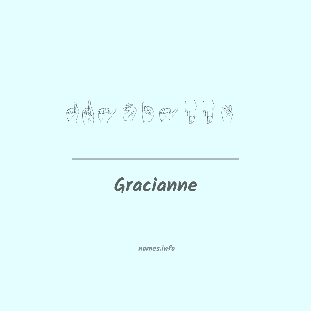 Gracianne em Libras