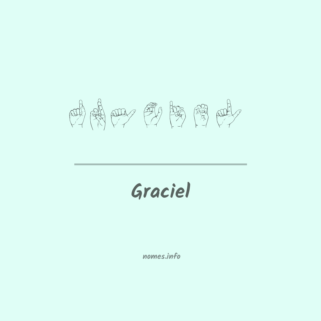 Graciel em Libras