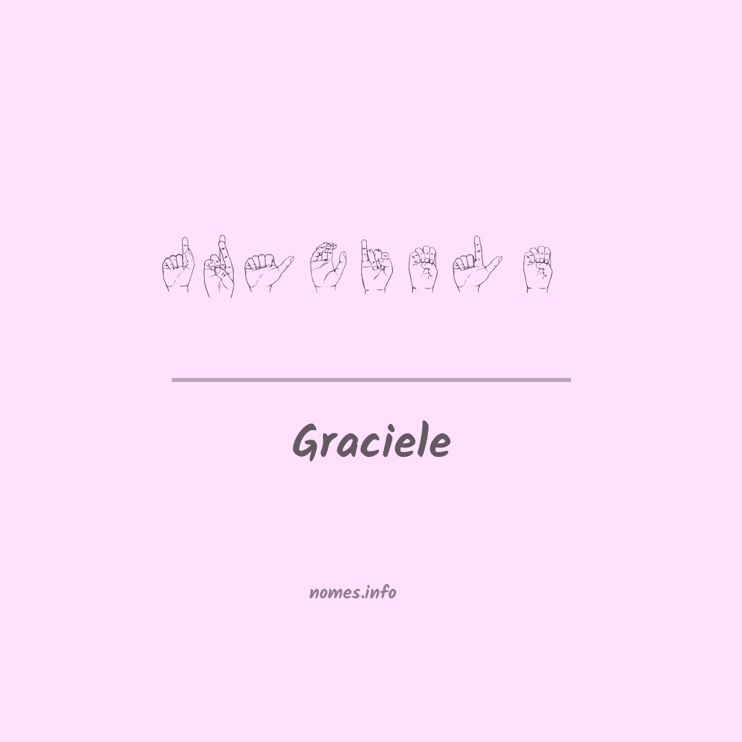 Graciele em Libras