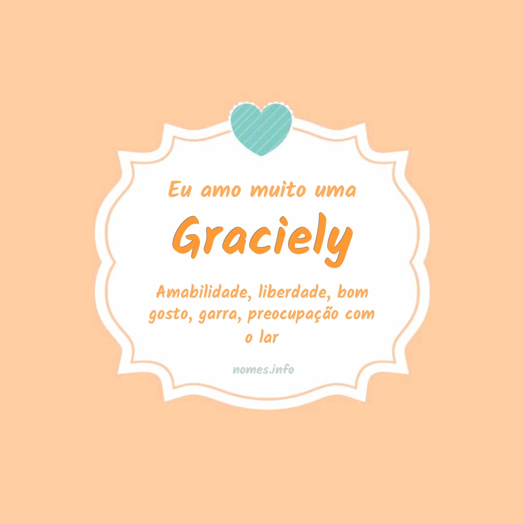 Eu amo muito Graciely