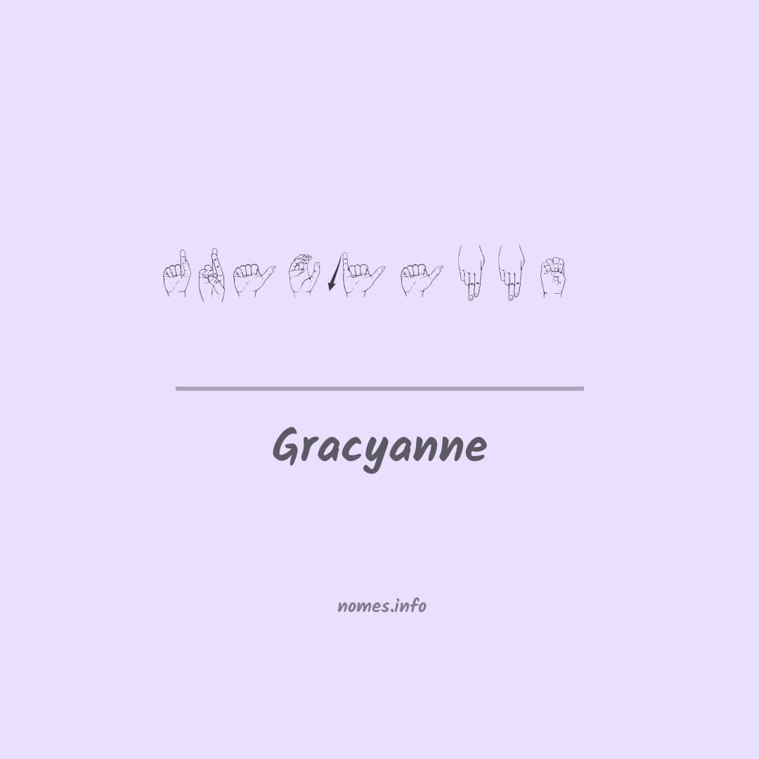 Gracyanne em Libras