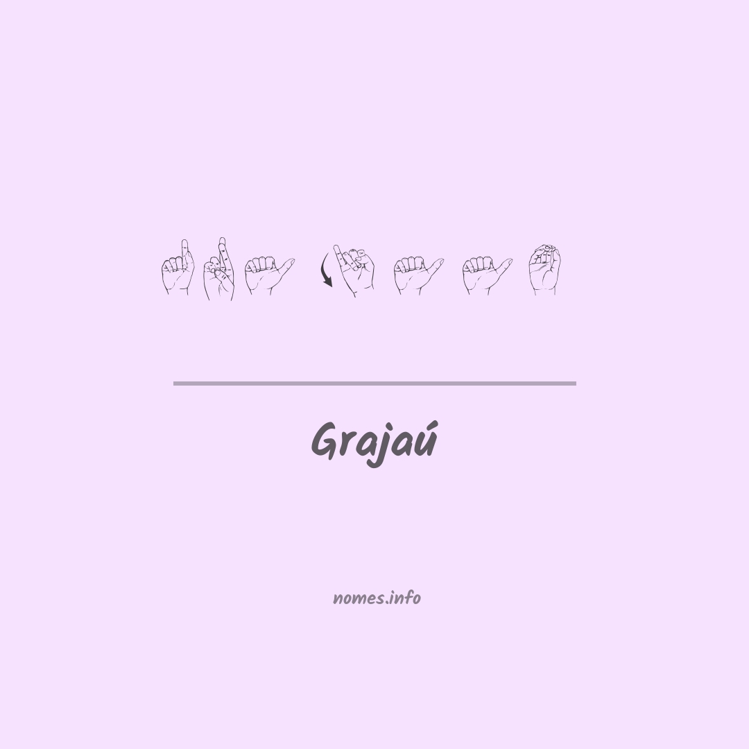 Grajaú em Libras