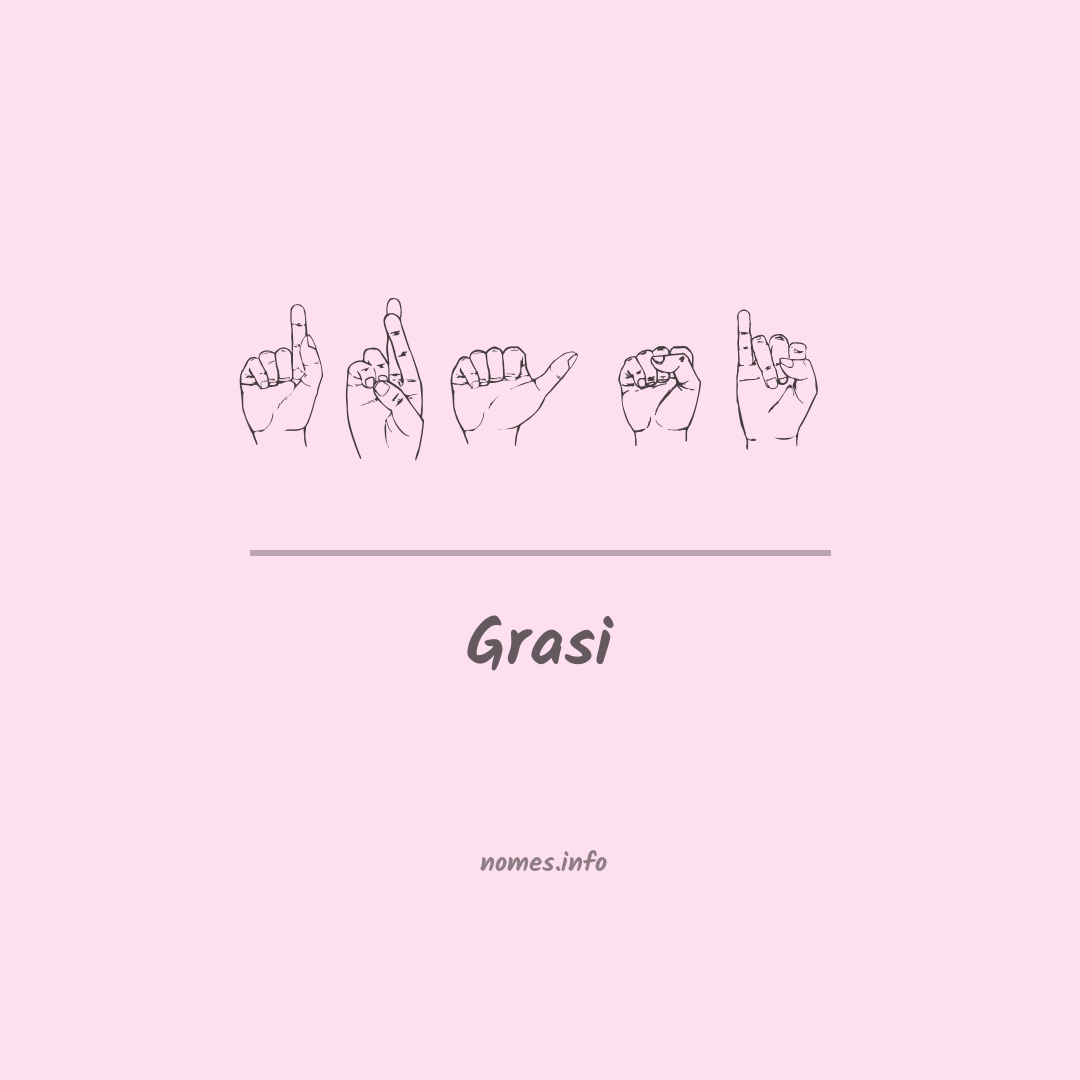 Grasi em Libras