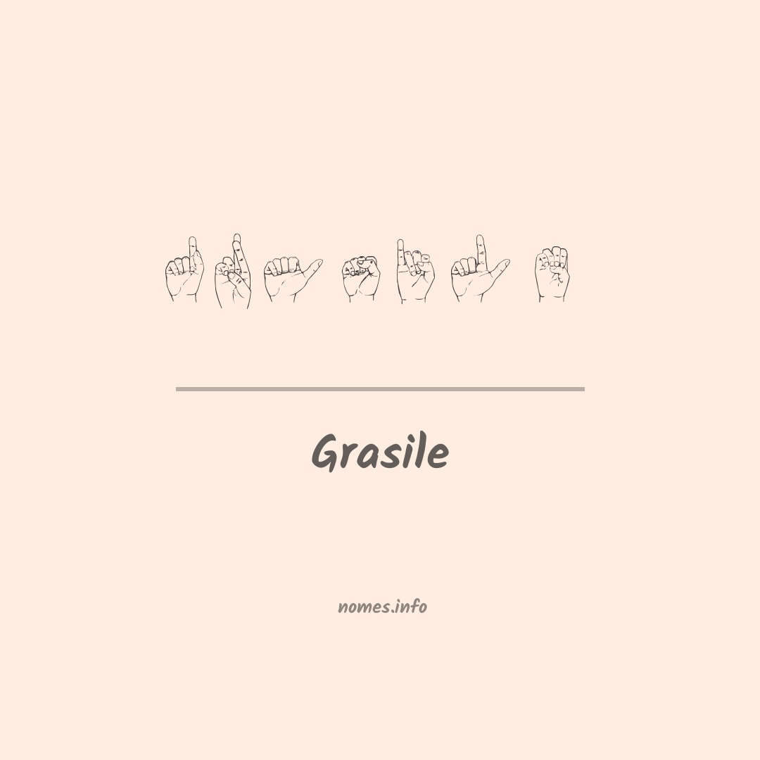 Grasile em Libras