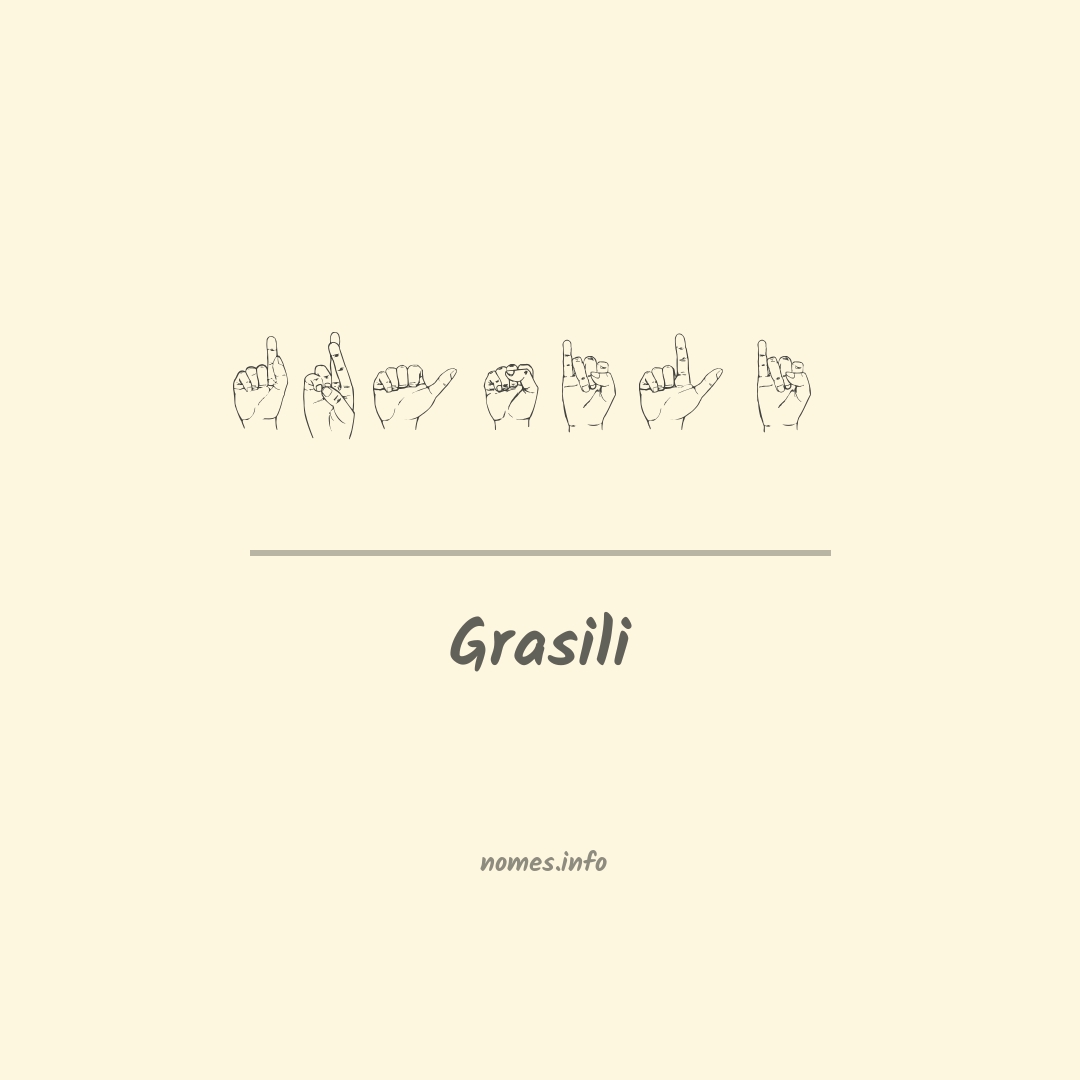 Grasili em Libras