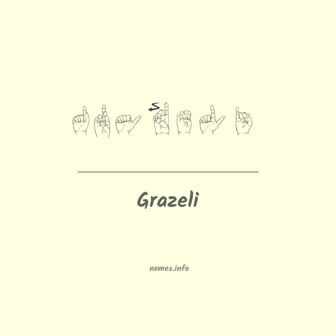 Grazeli em Libras