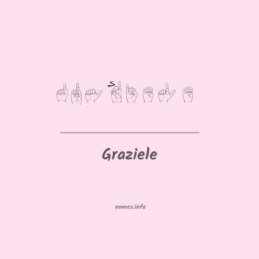 Graziele em Libras