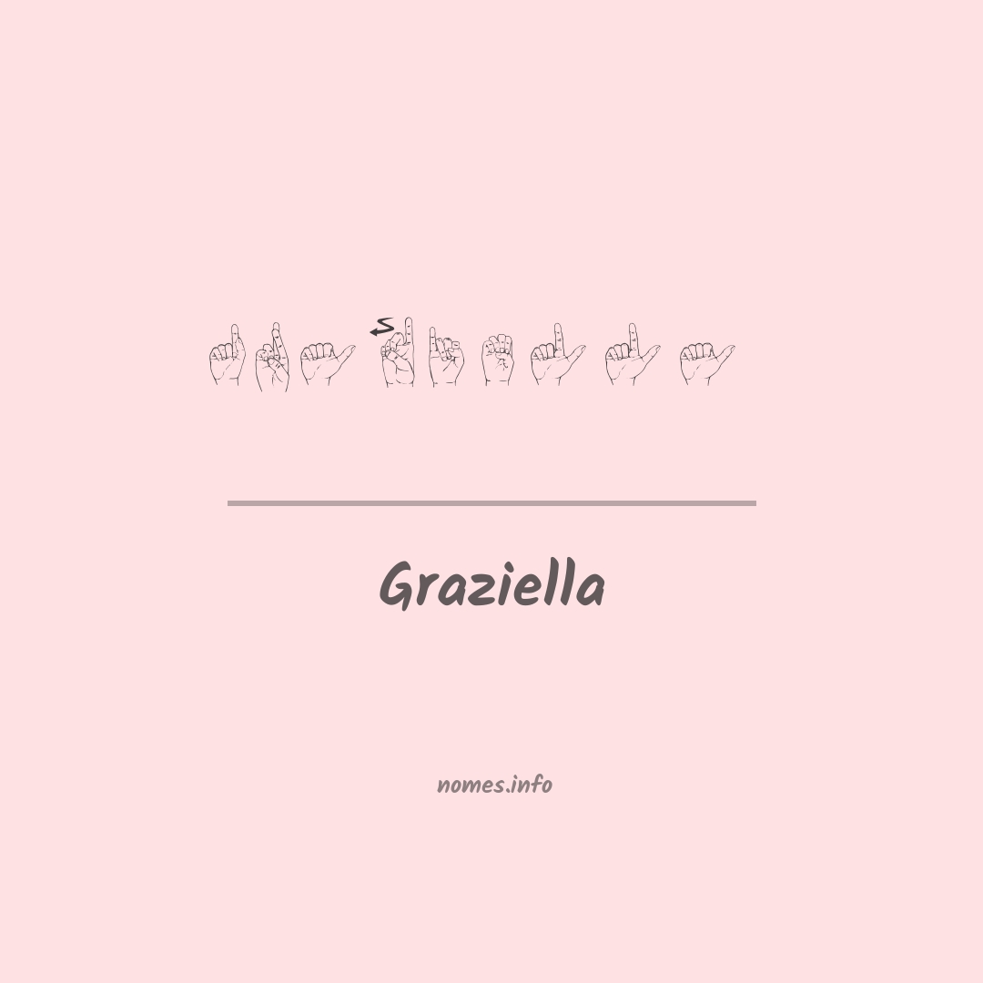 Graziella em Libras