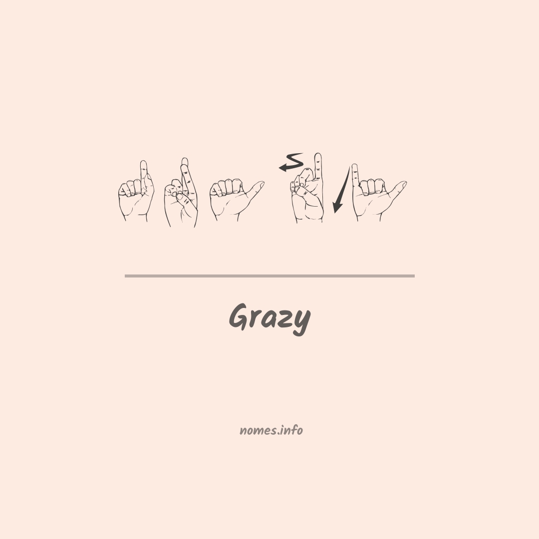 Grazy em Libras