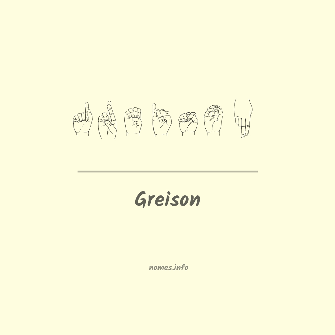 Greison em Libras
