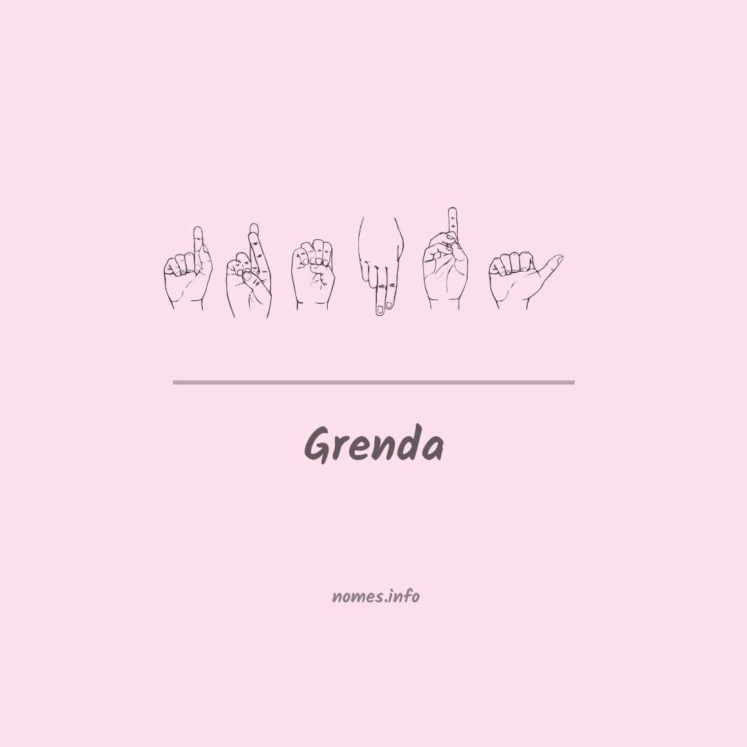 Grenda em Libras