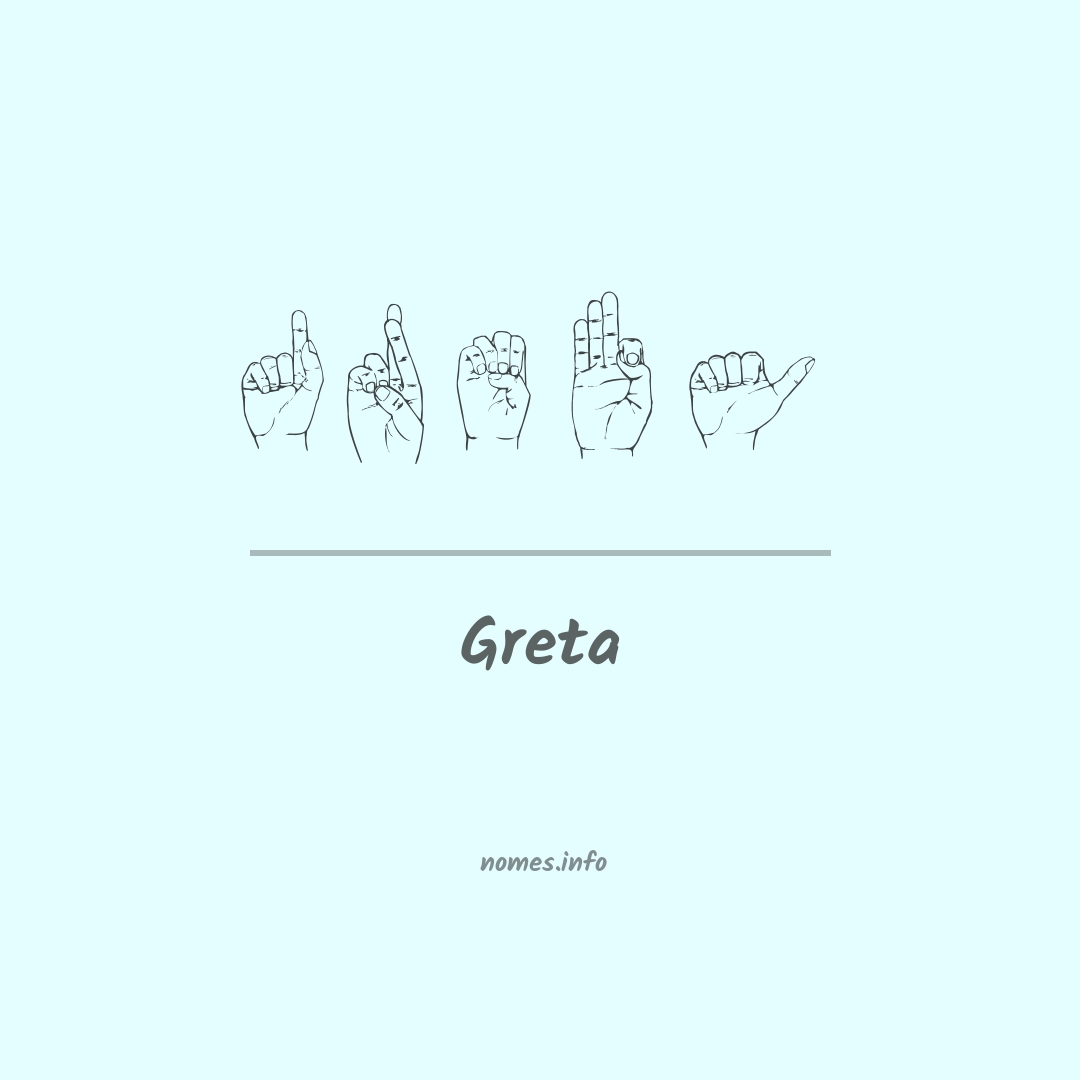 Greta em Libras