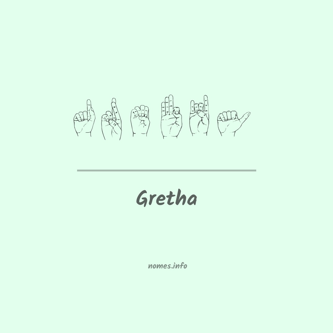 Gretha em Libras