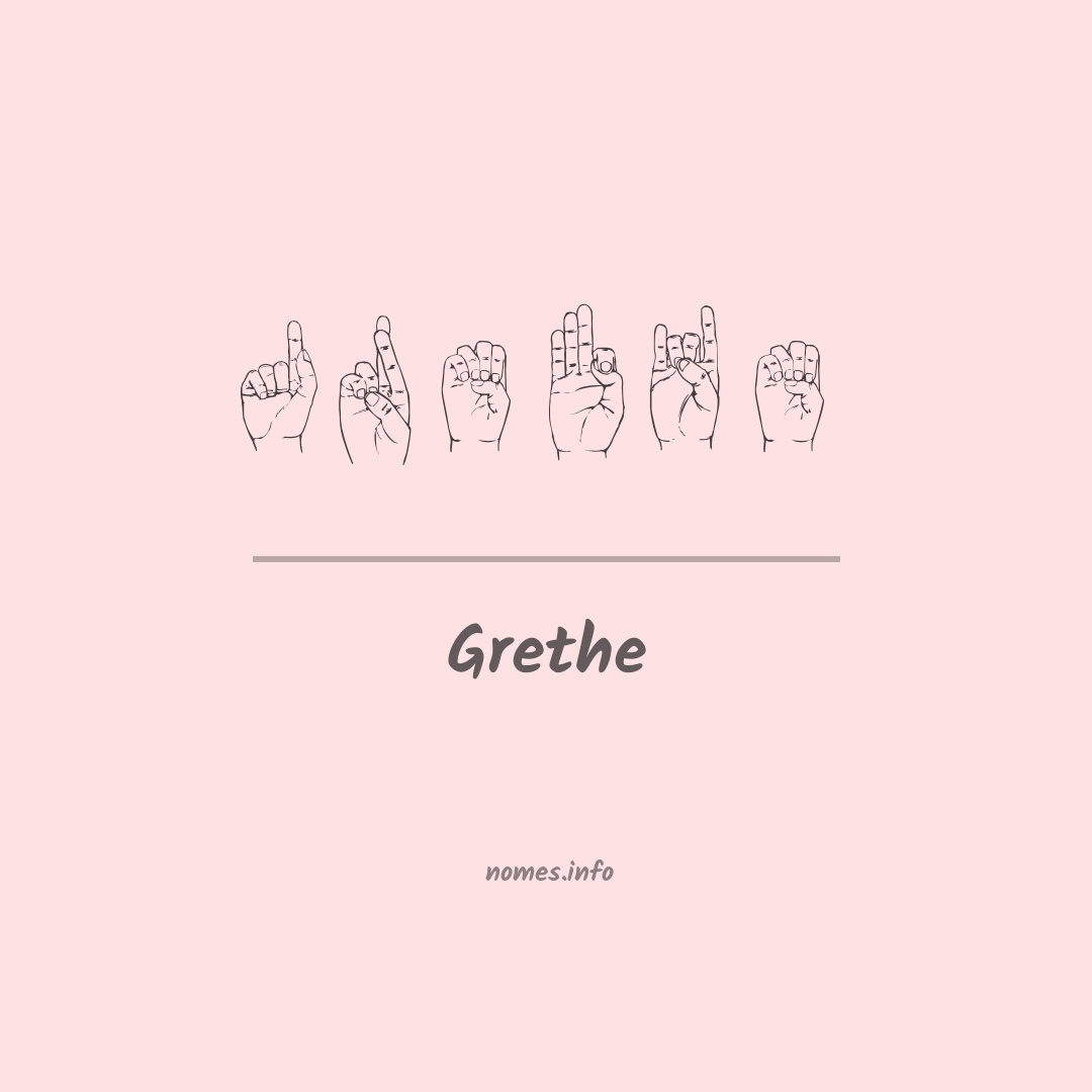 Grethe em Libras