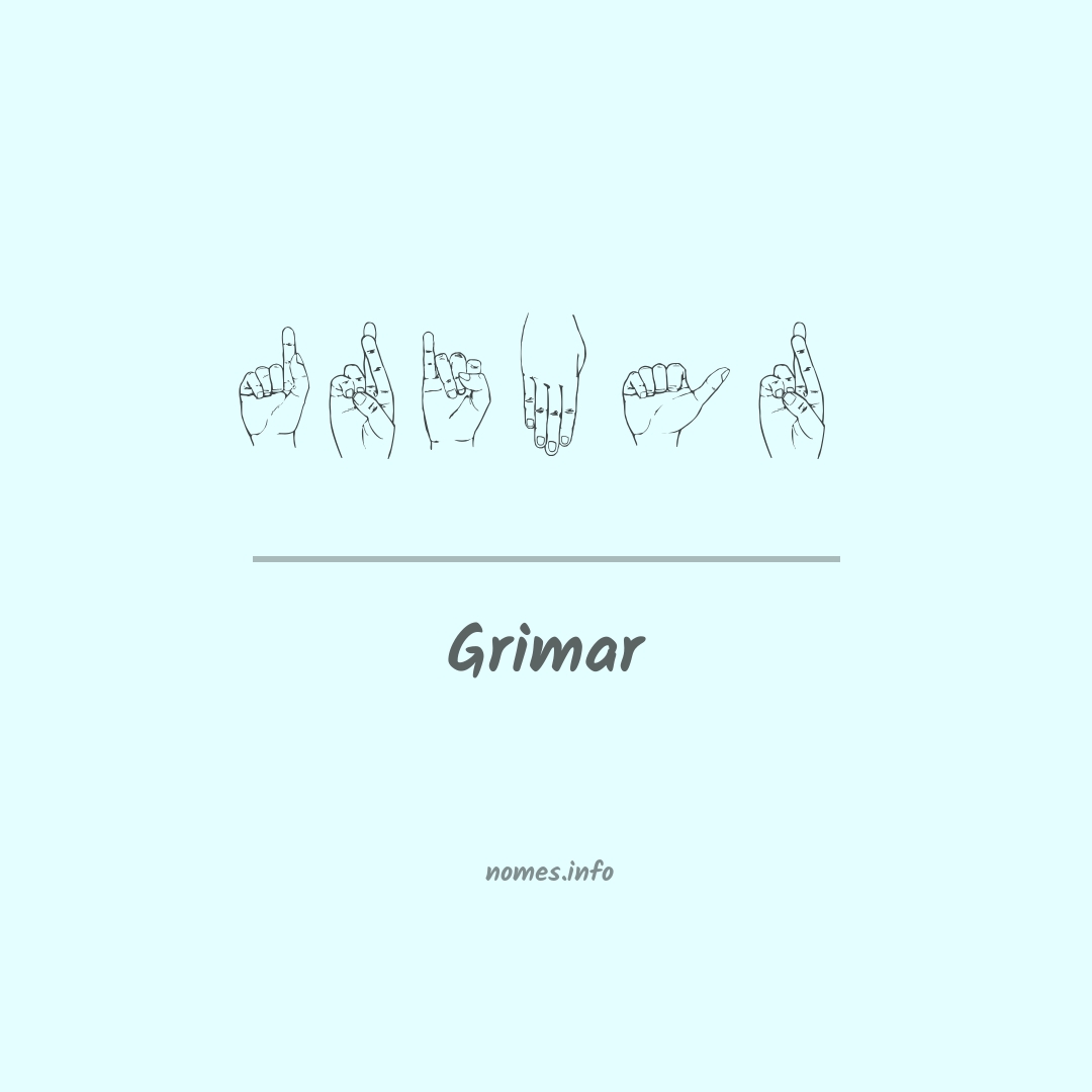 Grimar em Libras