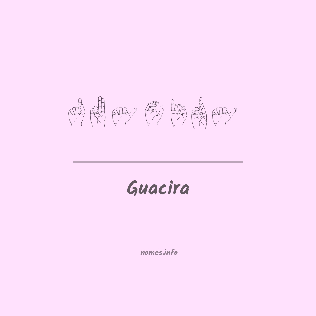 Guacira em Libras