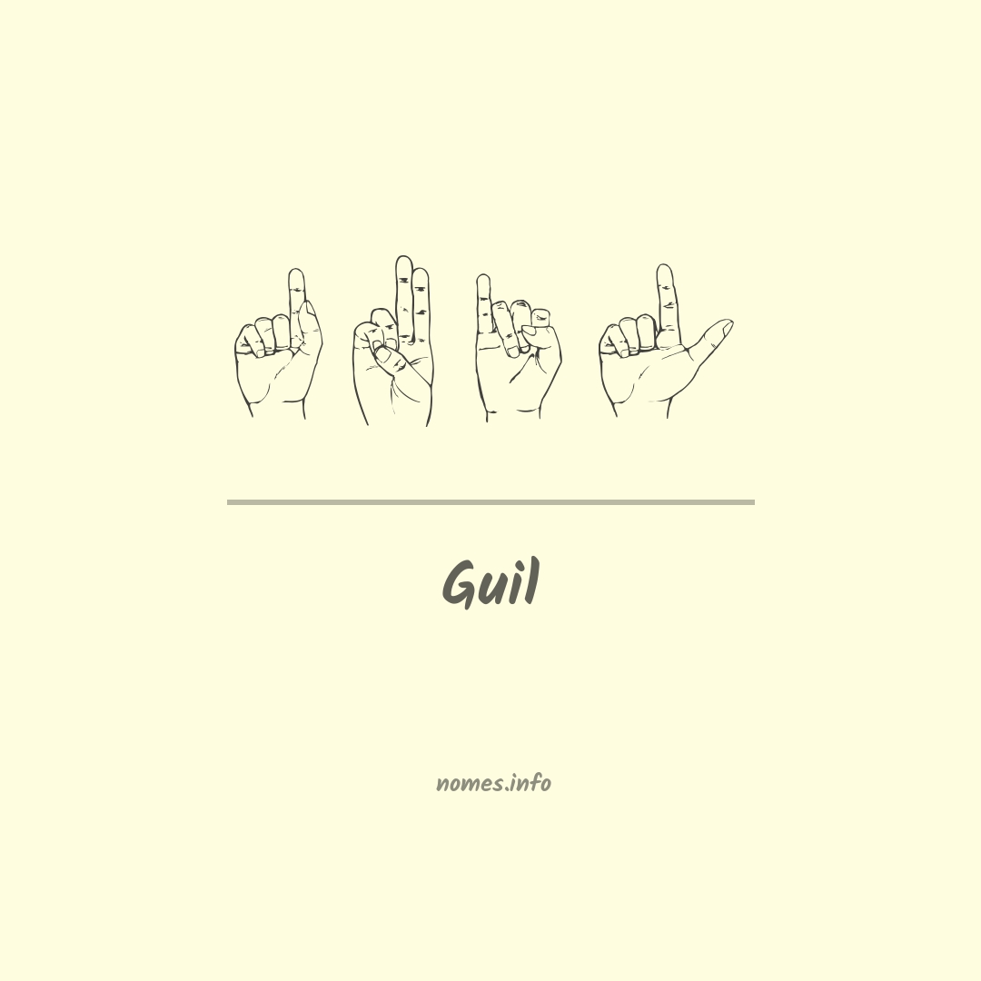 Guil em Libras