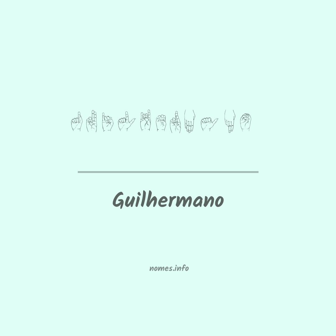 Guilhermano em Libras