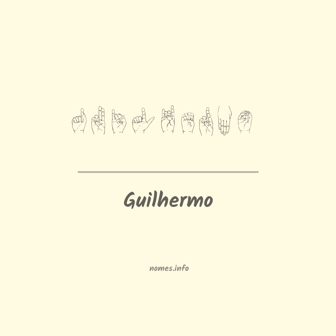 Guilhermo em Libras