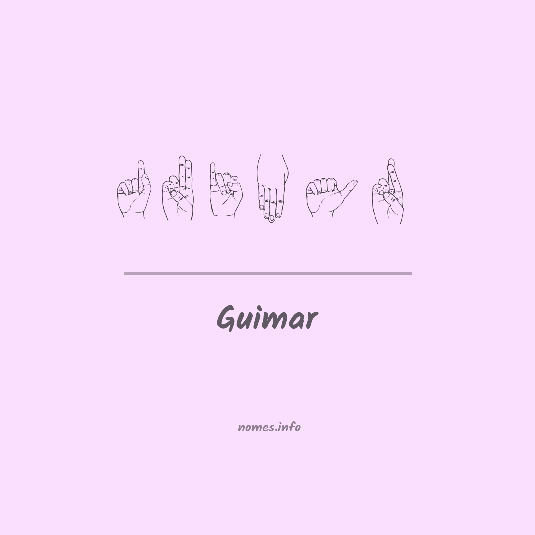 Guimar em Libras
