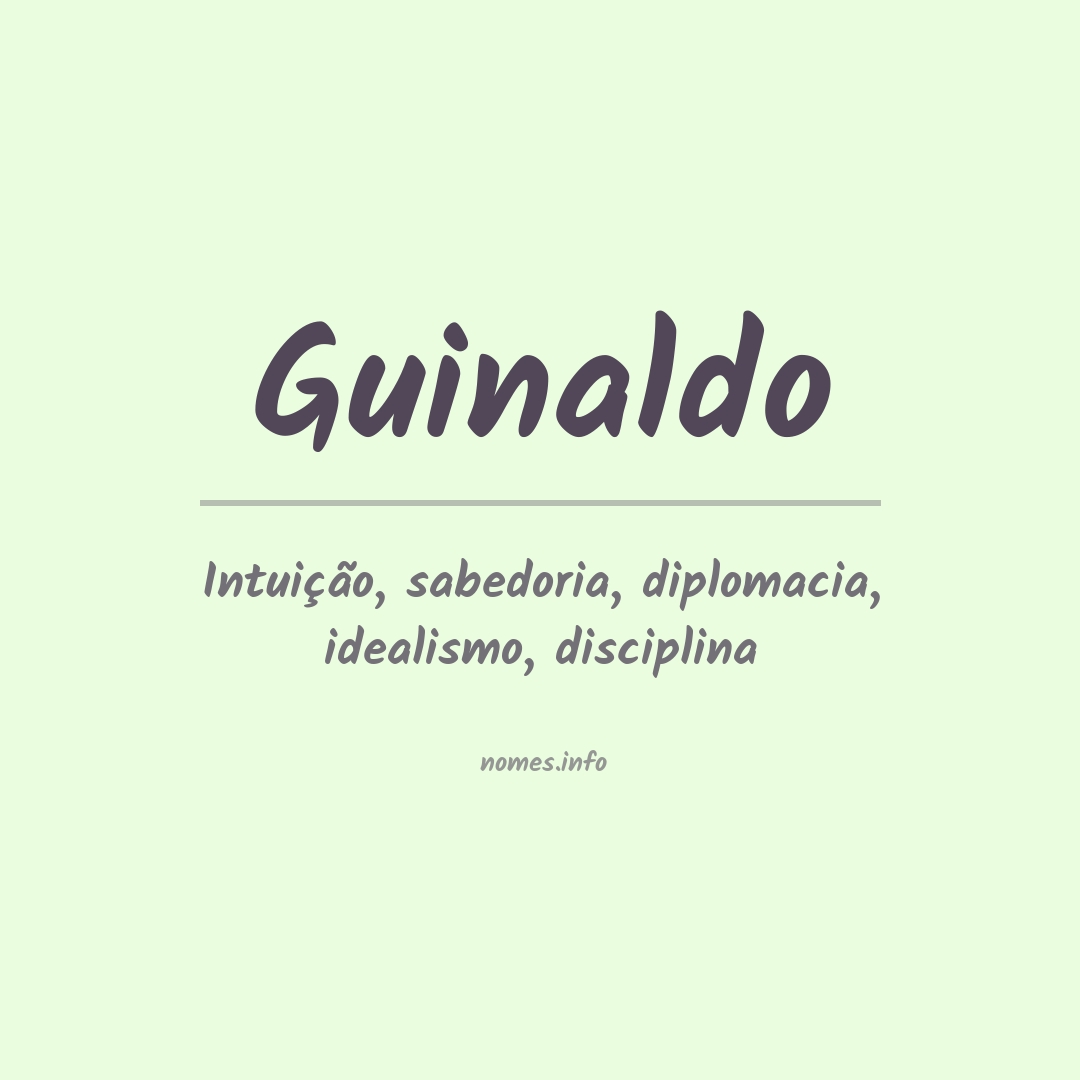 Significado do nome Guinaldo