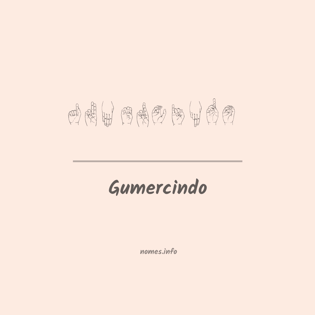 Gumercindo em Libras