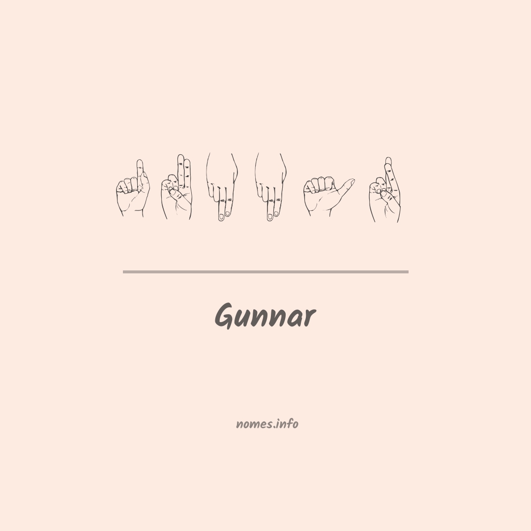 Gunnar em Libras Gunnar em Libras