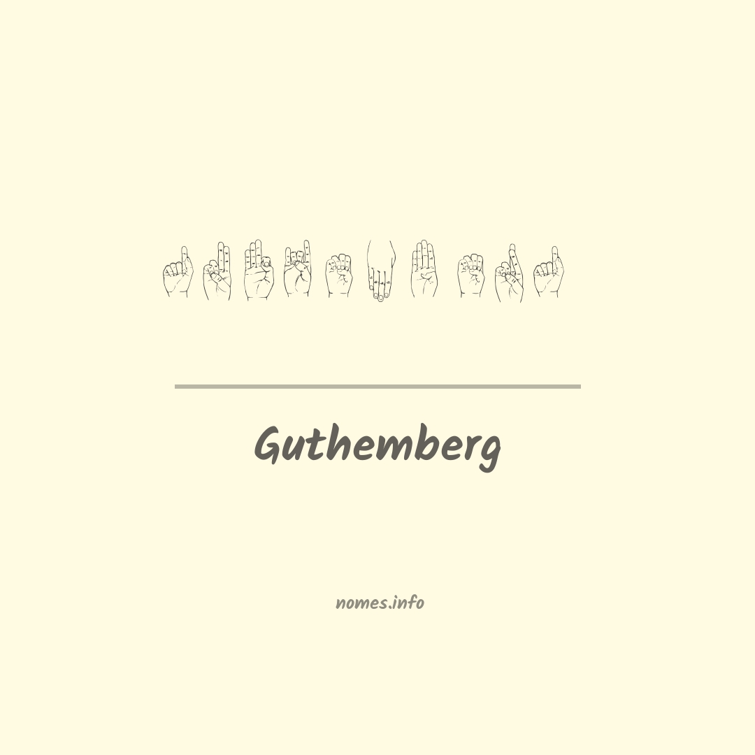 Guthemberg em Libras
