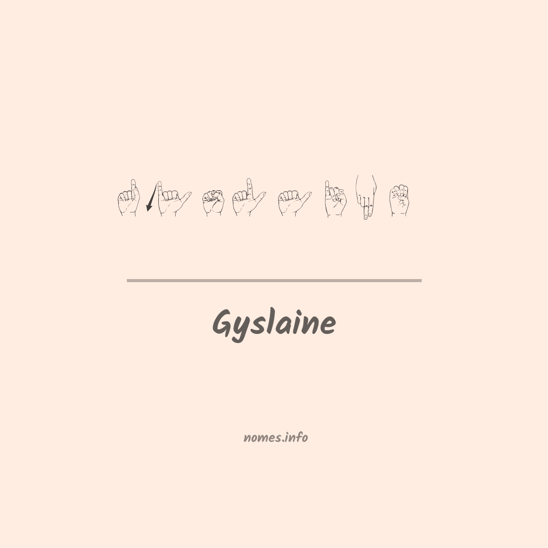 Gyslaine em Libras