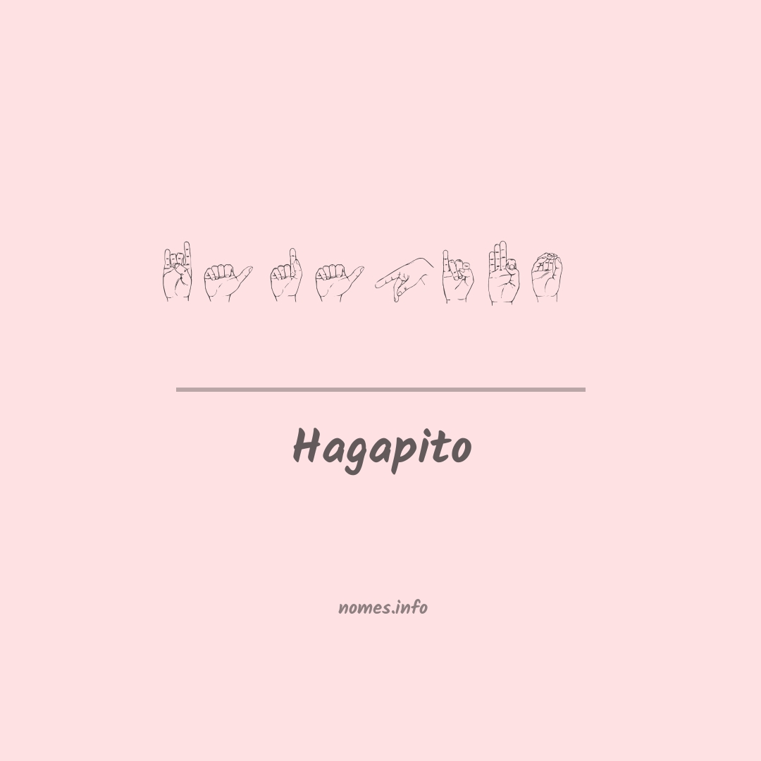 Hagapito em Libras