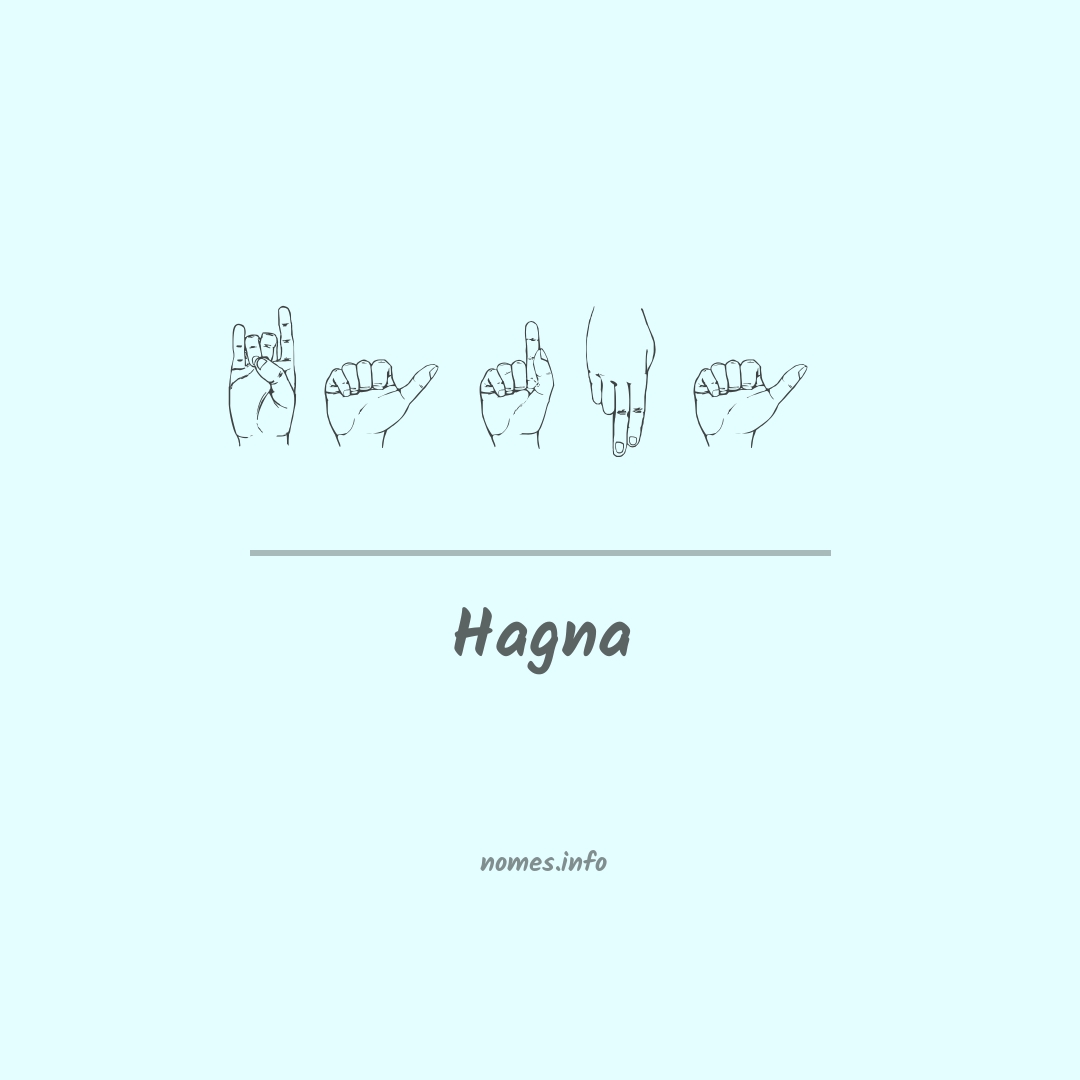 Hagna em Libras Hagna em Libras