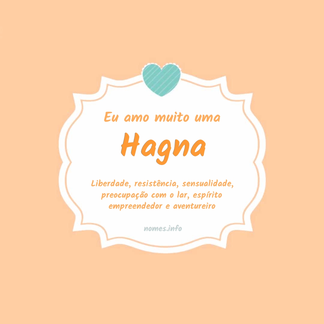 Eu amo muito Hagna Eu amo muito Hagna