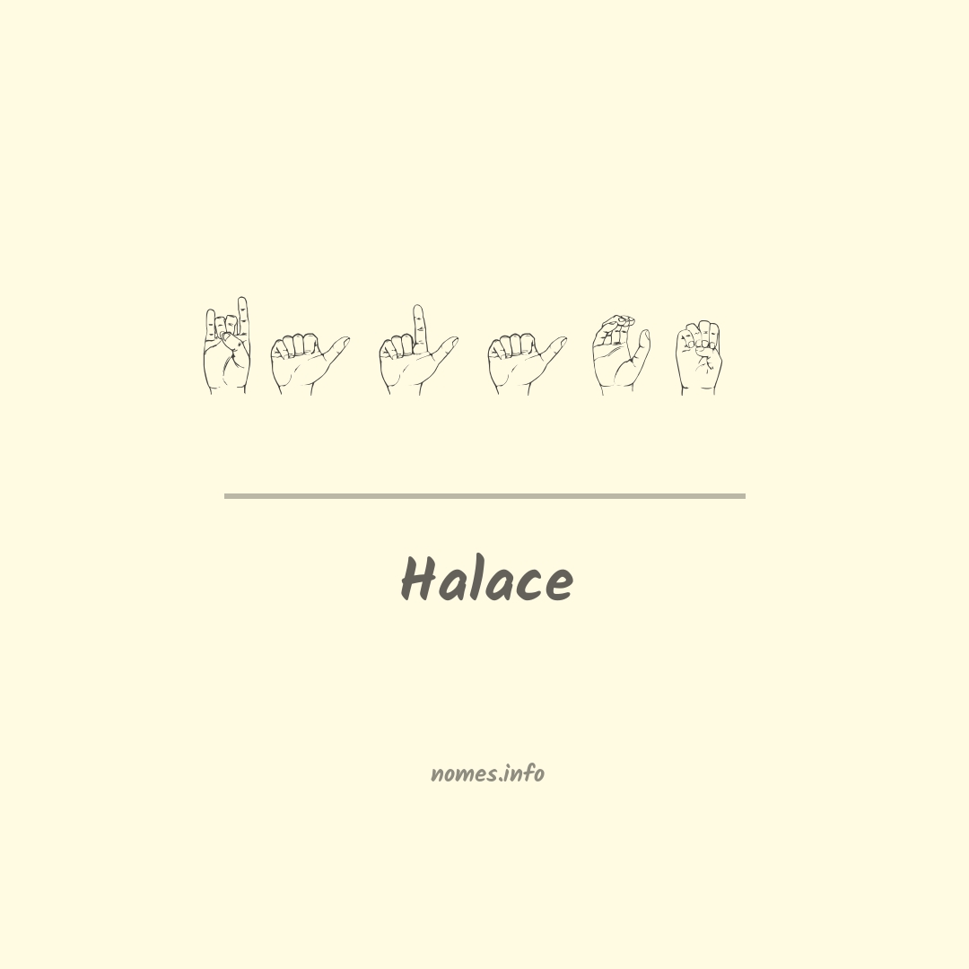 Halace em Libras