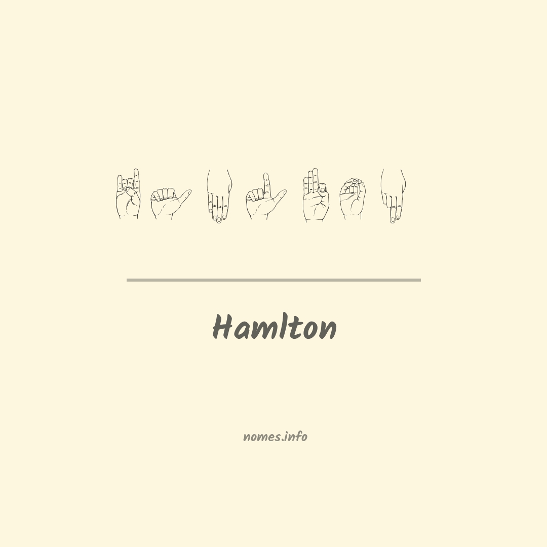 Hamlton em Libras