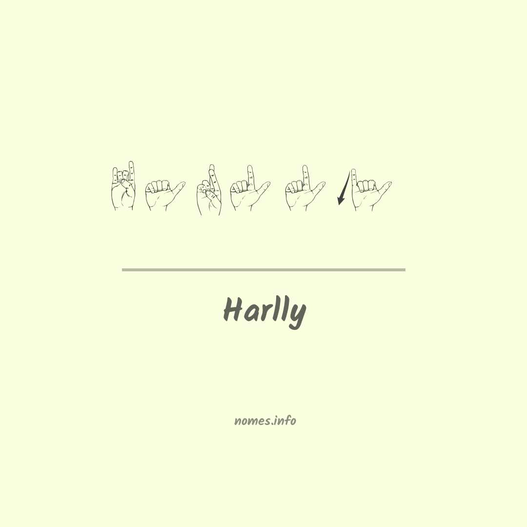 Harlly em Libras