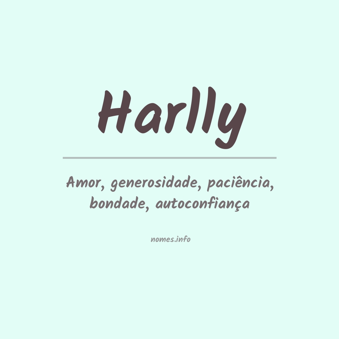 Significado do nome Harlly