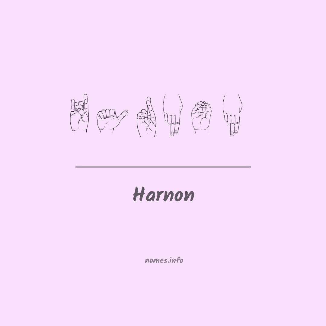 Harnon em Libras