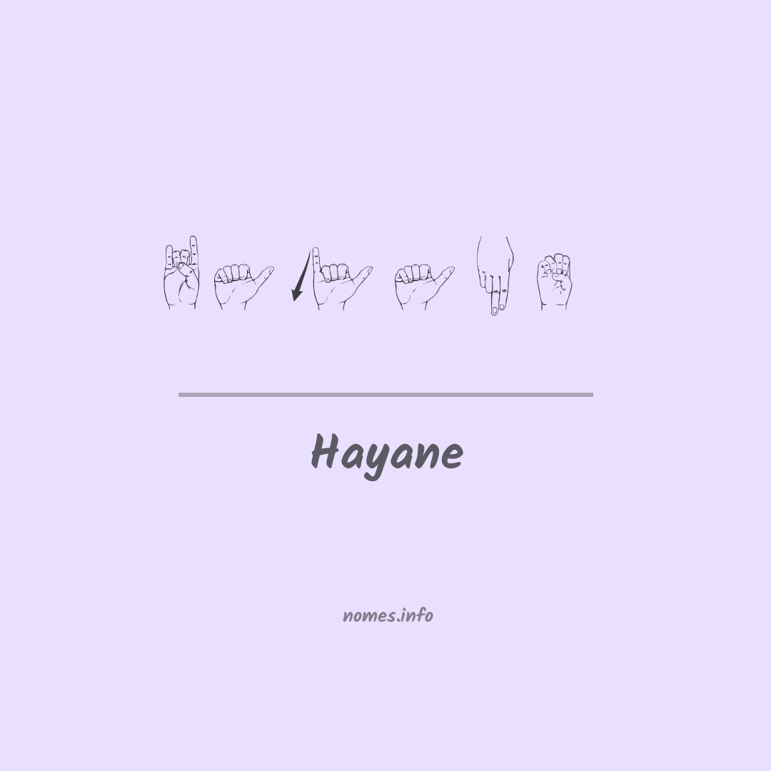 Hayane em Libras Hayane em Libras