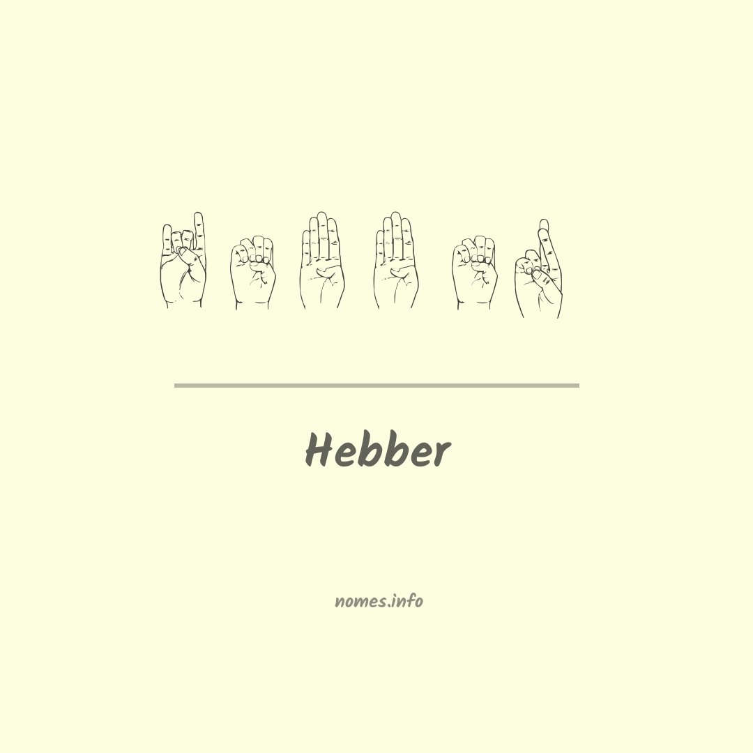 Hebber em Libras