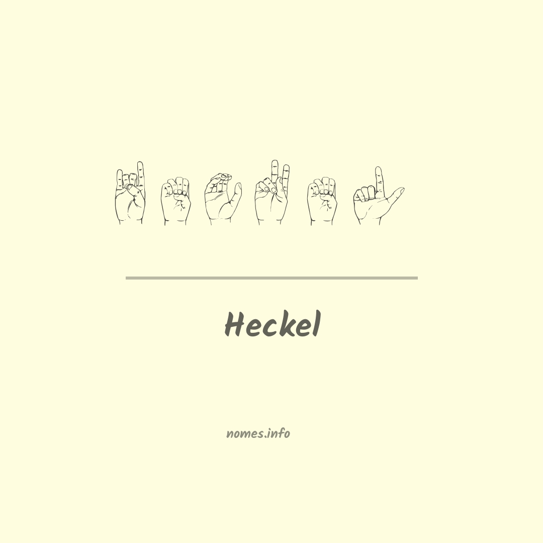 Heckel em Libras