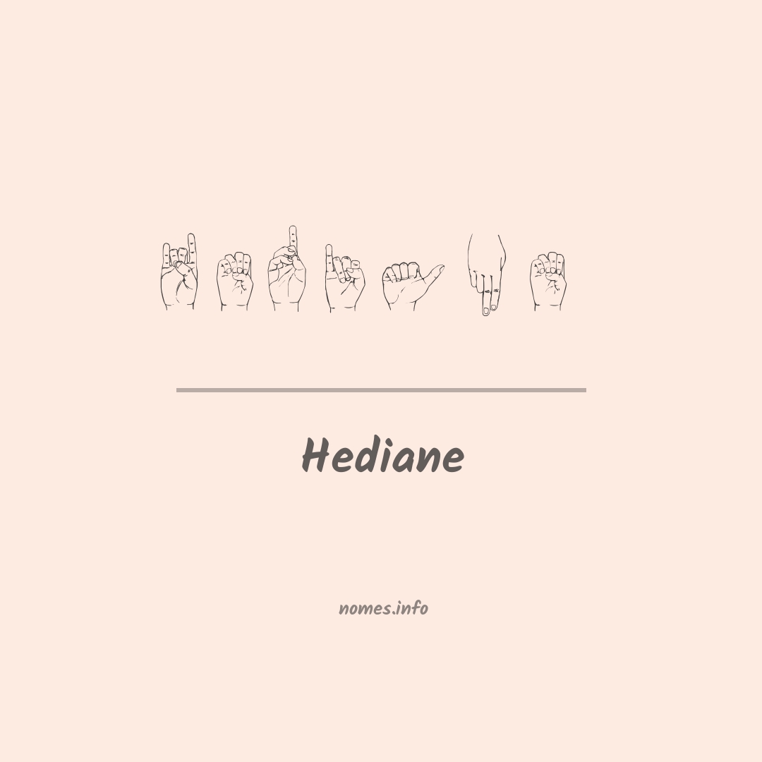 Hediane em Libras