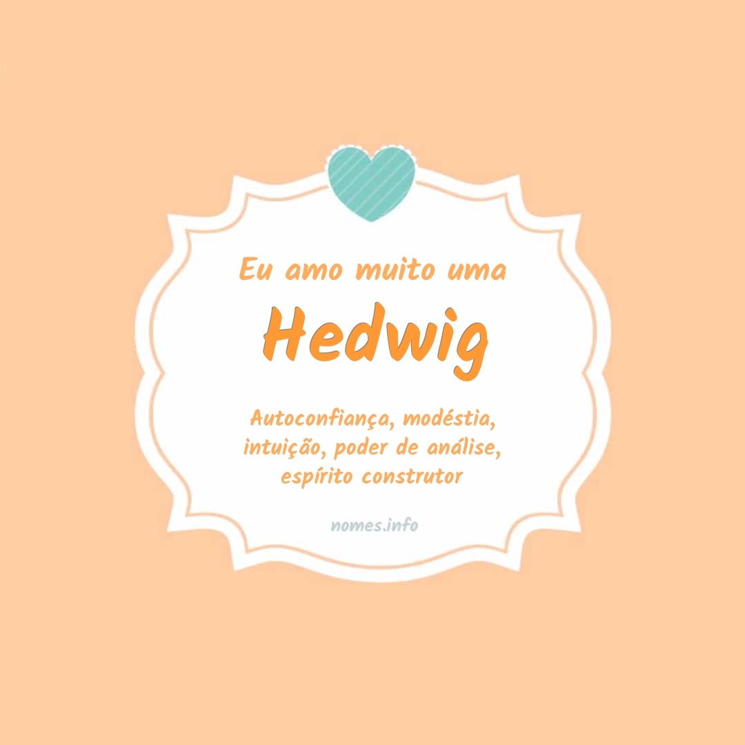 Eu amo muito Hedwig