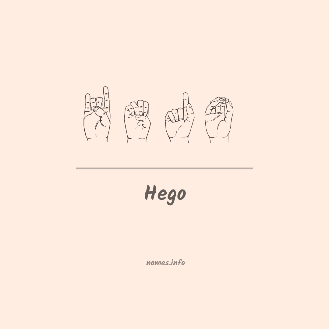 Hego em Libras