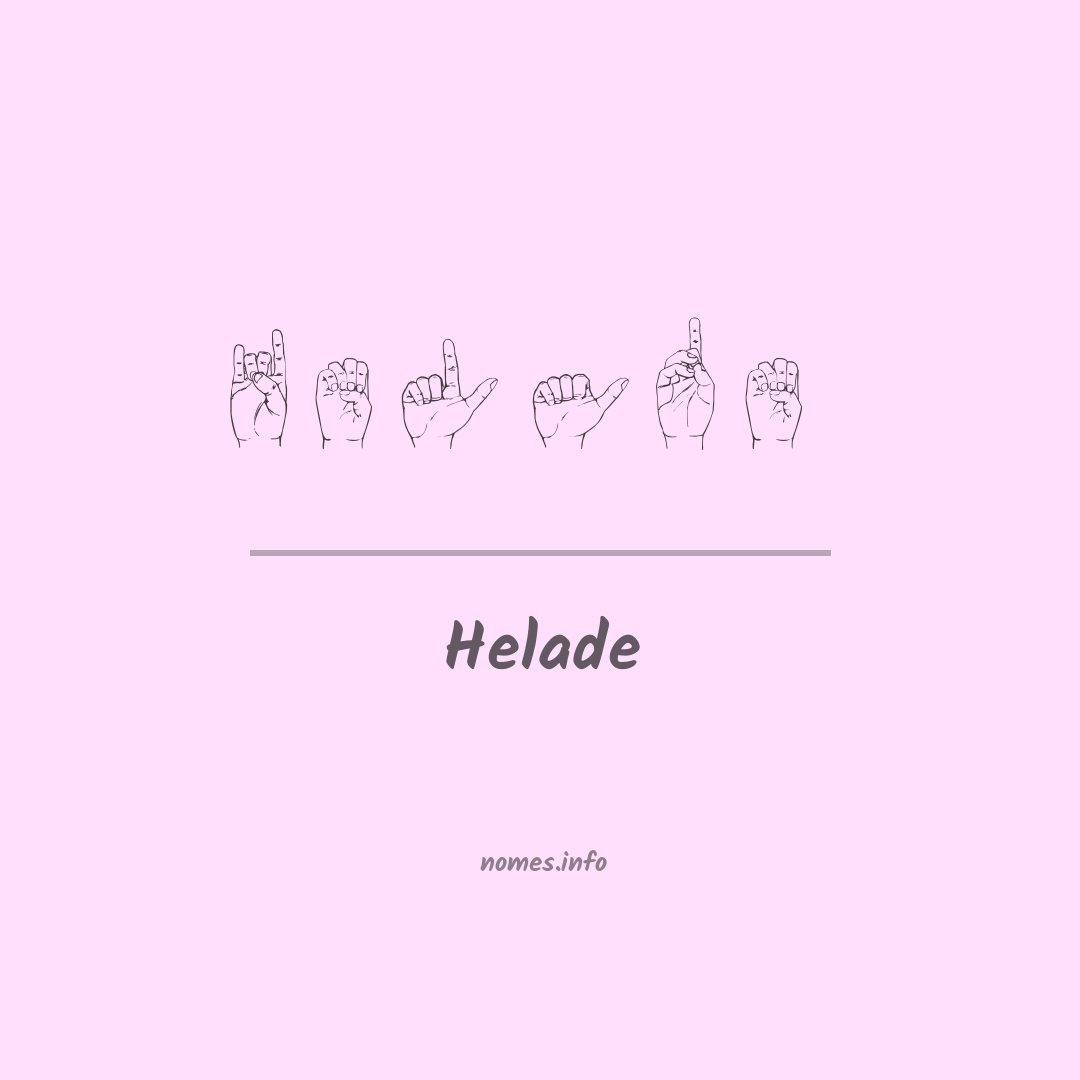 Helade em Libras Helade em Libras
