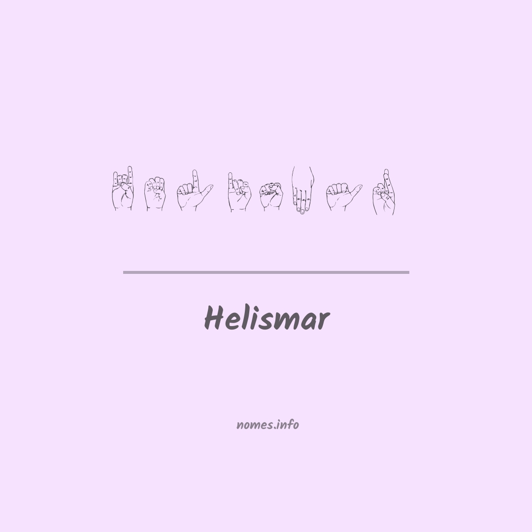 Helismar em Libras
