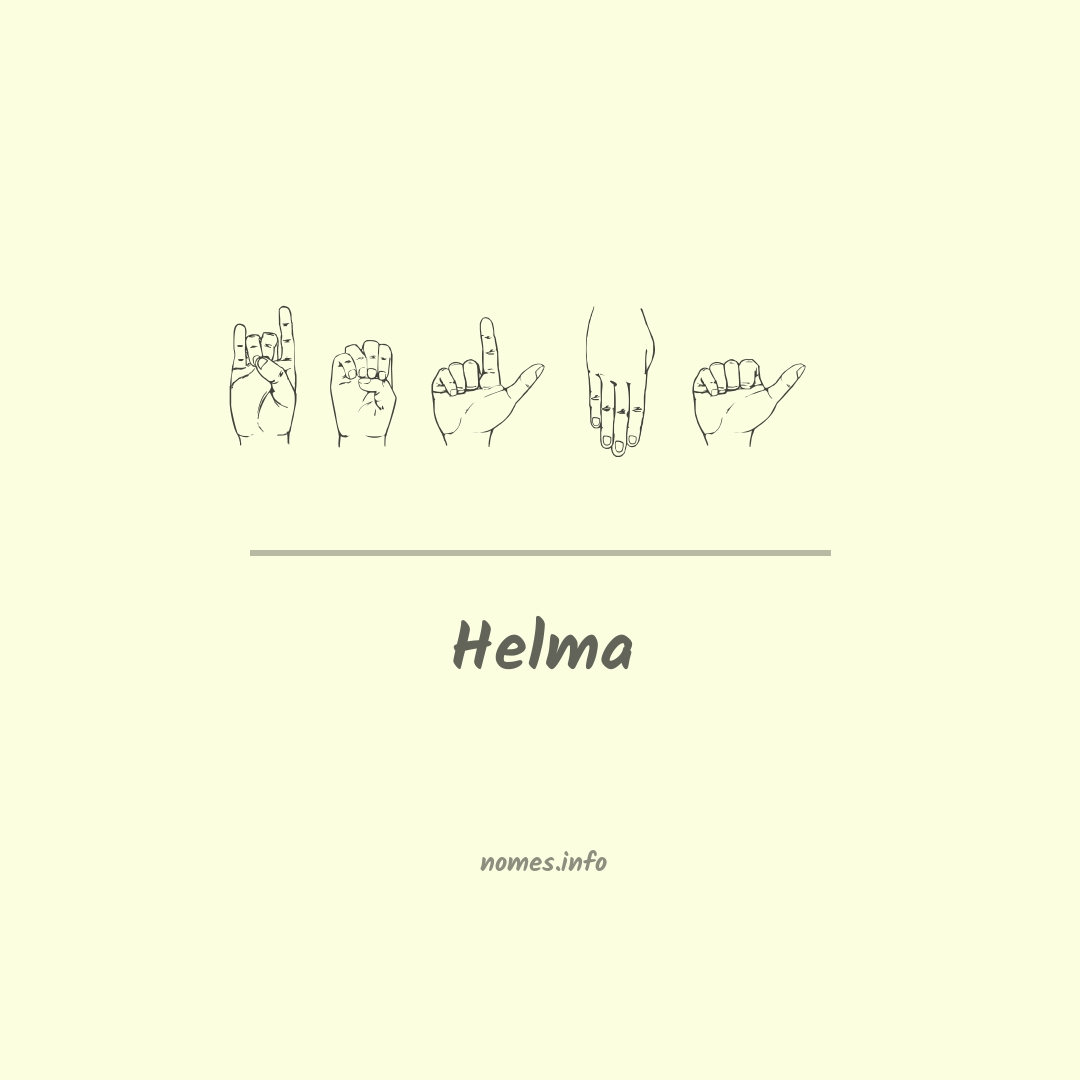 Helma em Libras