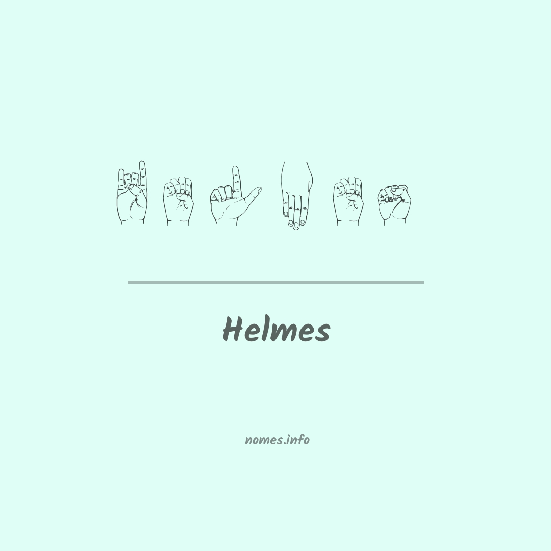 Helmes em Libras