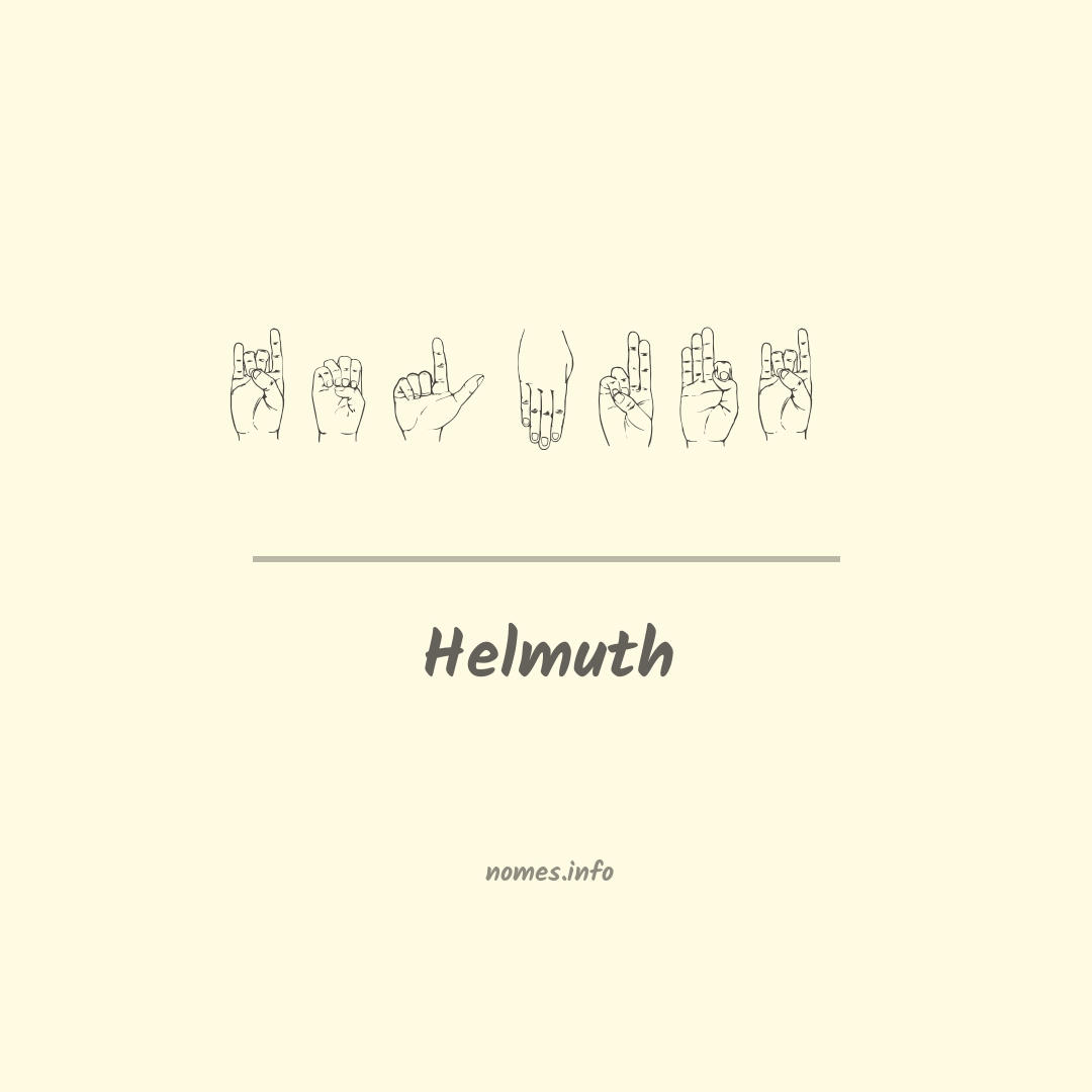 Helmuth em Libras