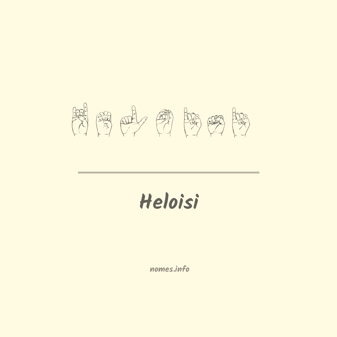 Heloisi em Libras