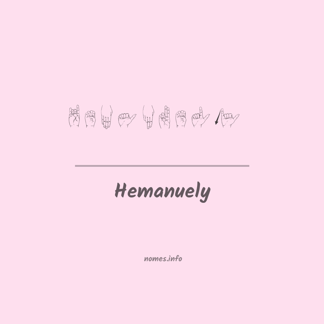Hemanuely em Libras